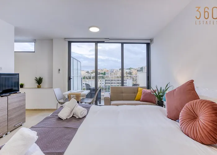 Stylish 1br Meridian In St Julians By 360 Estates San Ġiljan