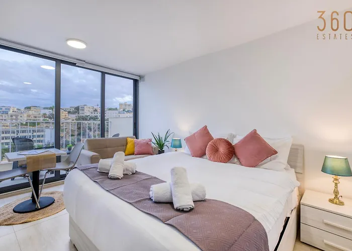 Stylish 1br Meridian In St Julians By 360 Estates *
