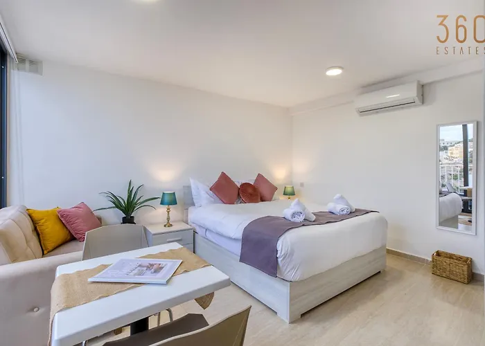 Stylish 1br Meridian In St Julians By 360 Estates * San Ġiljan