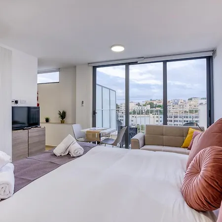 Stylish 1br Meridian In St Julians By 360 Estates Apartmán *
