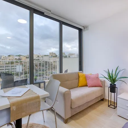Stylish 1br Meridian In St Julians By 360 Estates Lägenhet