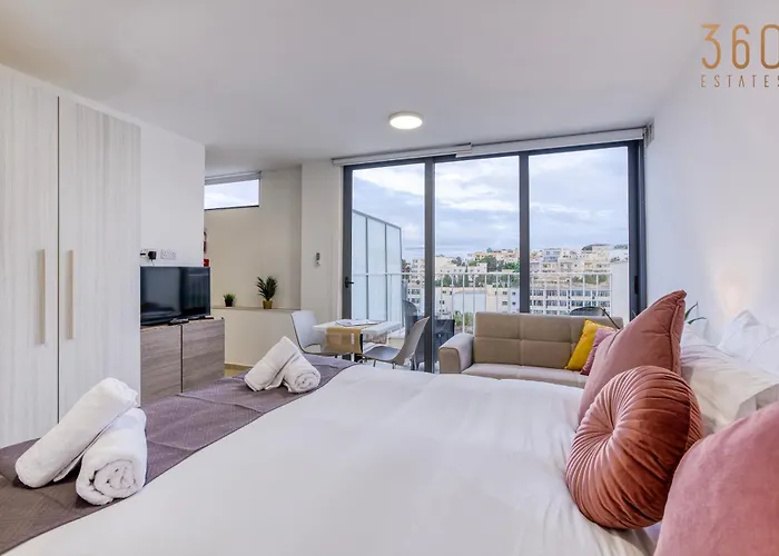 Stylish 1br Meridian In St Julians By 360 Estates Апартаменты *