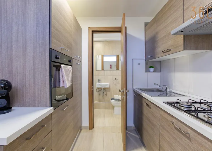 Апартаменты Stylish 1br Meridian In St Julians By 360 Estates Сент Джулианс